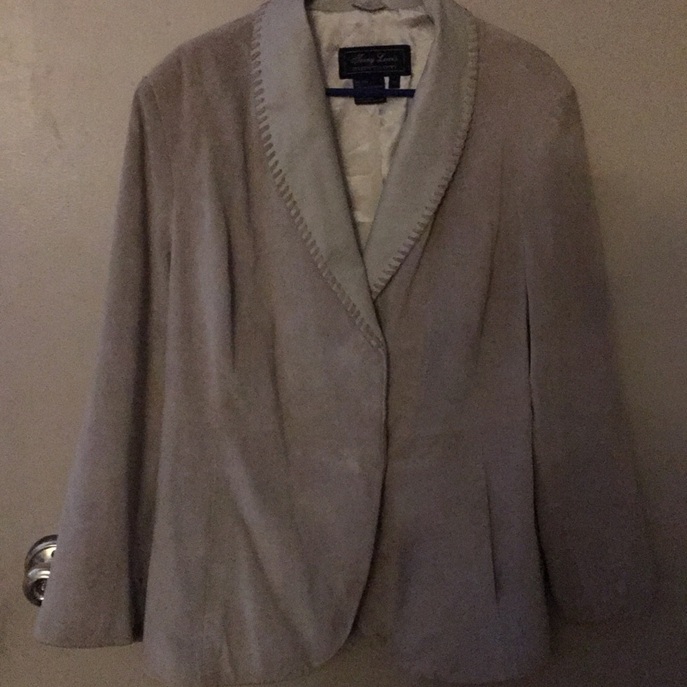 Suede tan jacket